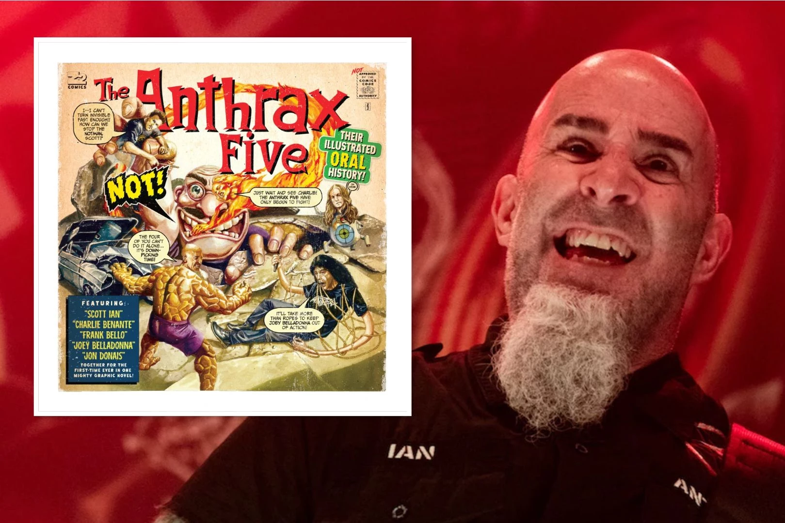 Anthrax's Frank Bello Has Started Writing His Memoir