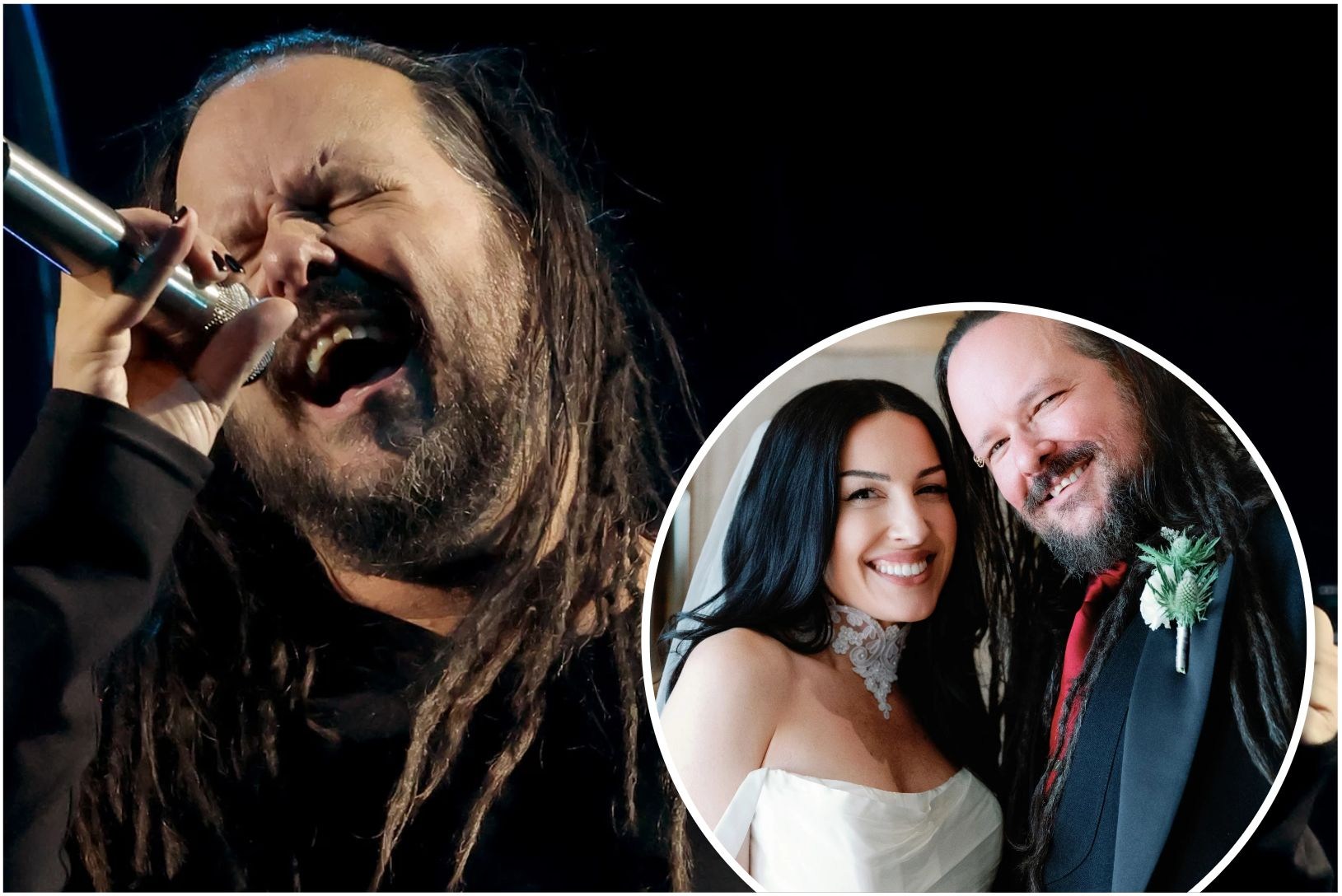 Korn's Jonathan Davis Got Married (The Same Day As Taylor Swift)