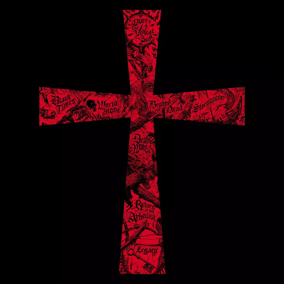 tony iommi from the dark album cover