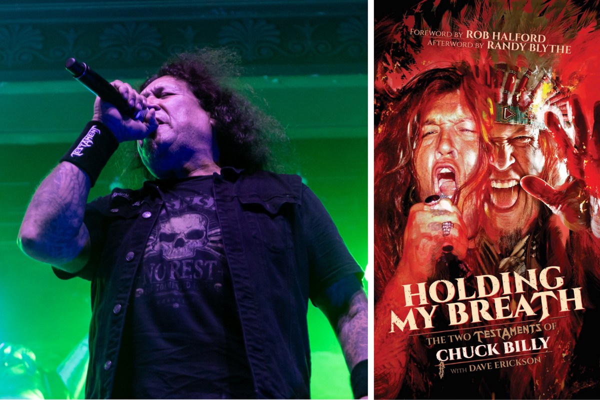 Testament's Chuck Billy Dives Deep Into New Memoir — Interview Testament's Chuck Billy Dives Deep Into New Memoir — Interview