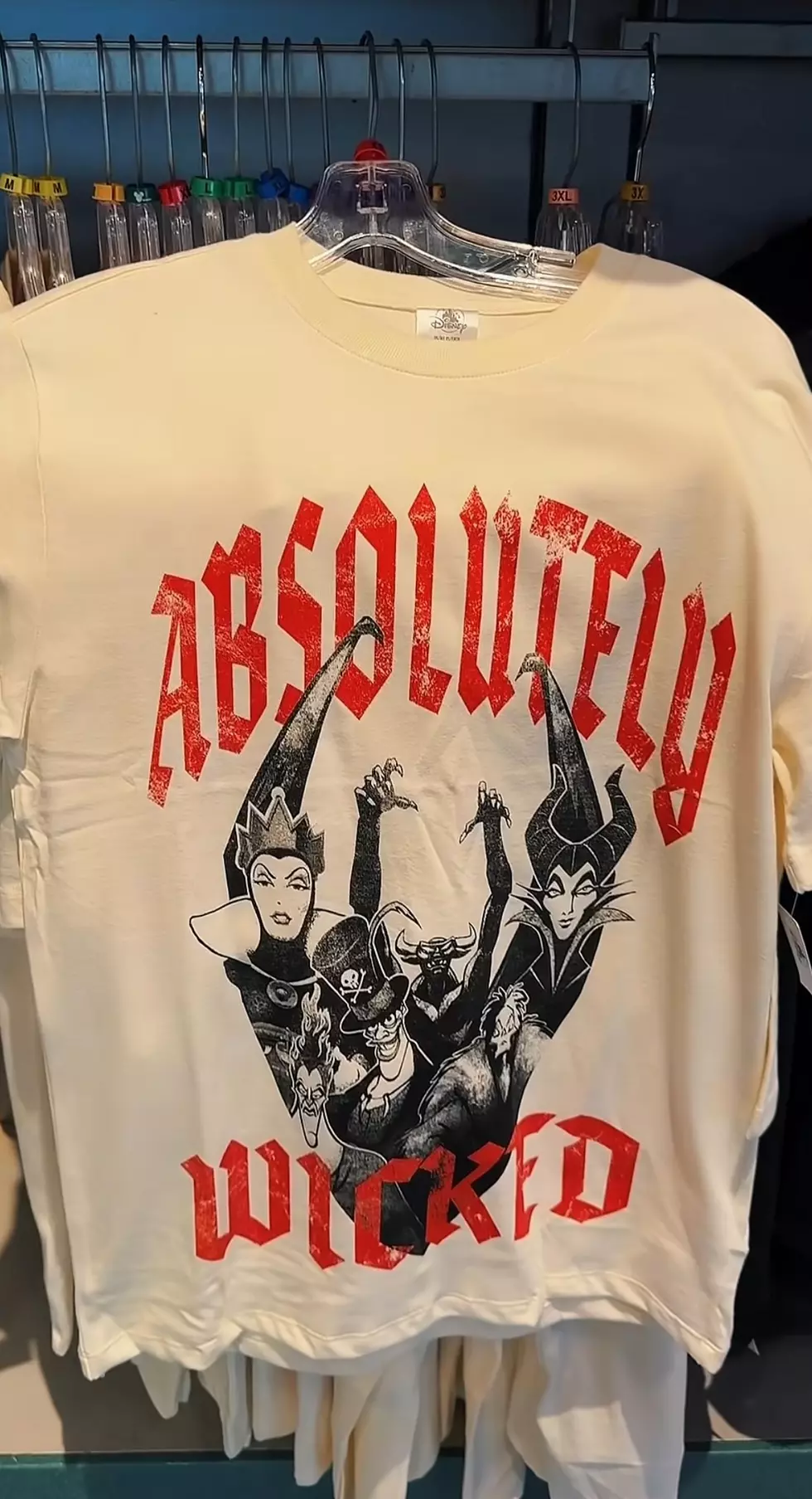 disney villains metal shirt