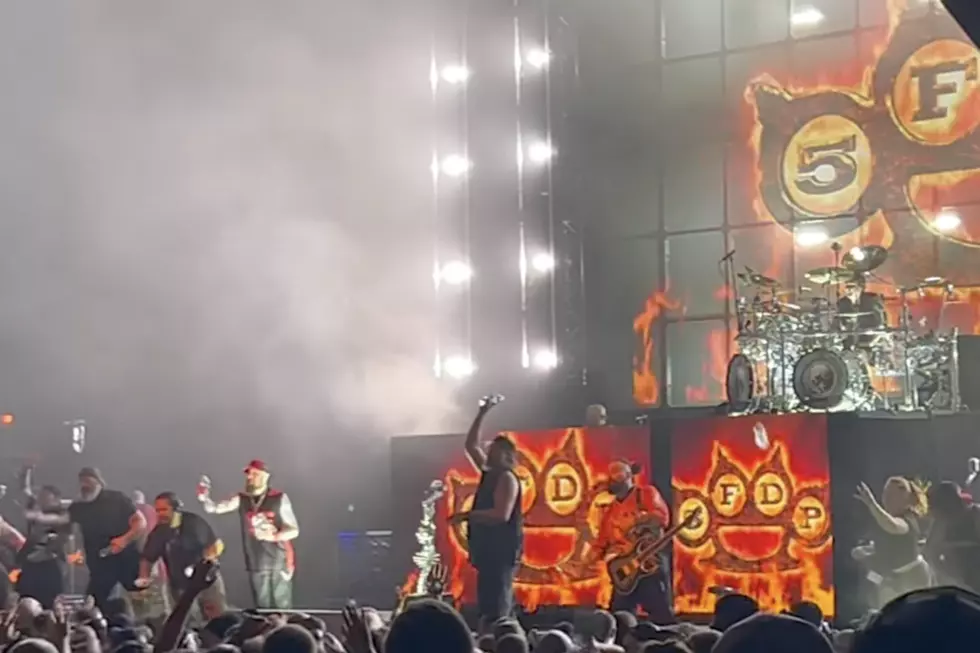 five finger death punch give out water