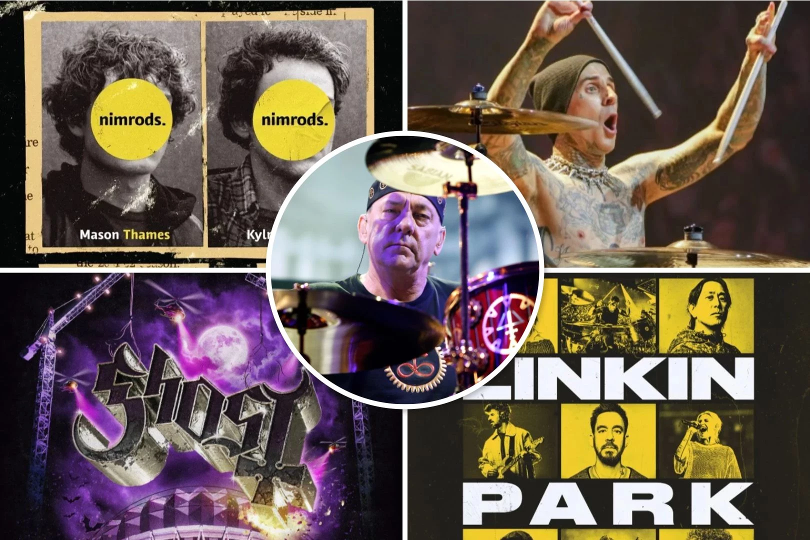 Mike Portnoy Plays His Favorite Neil Peart Songs on Kids Drum Kit