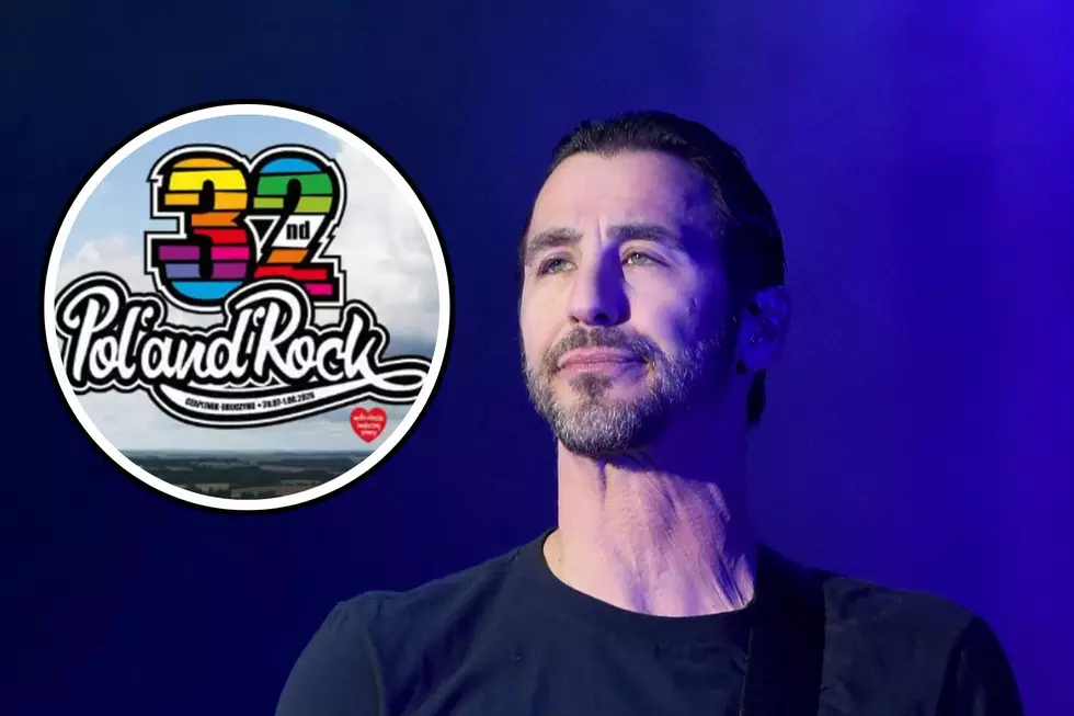 godsmacks sully erna performing in las vegas in 2017 plus logo for 32nd polandrock festival
