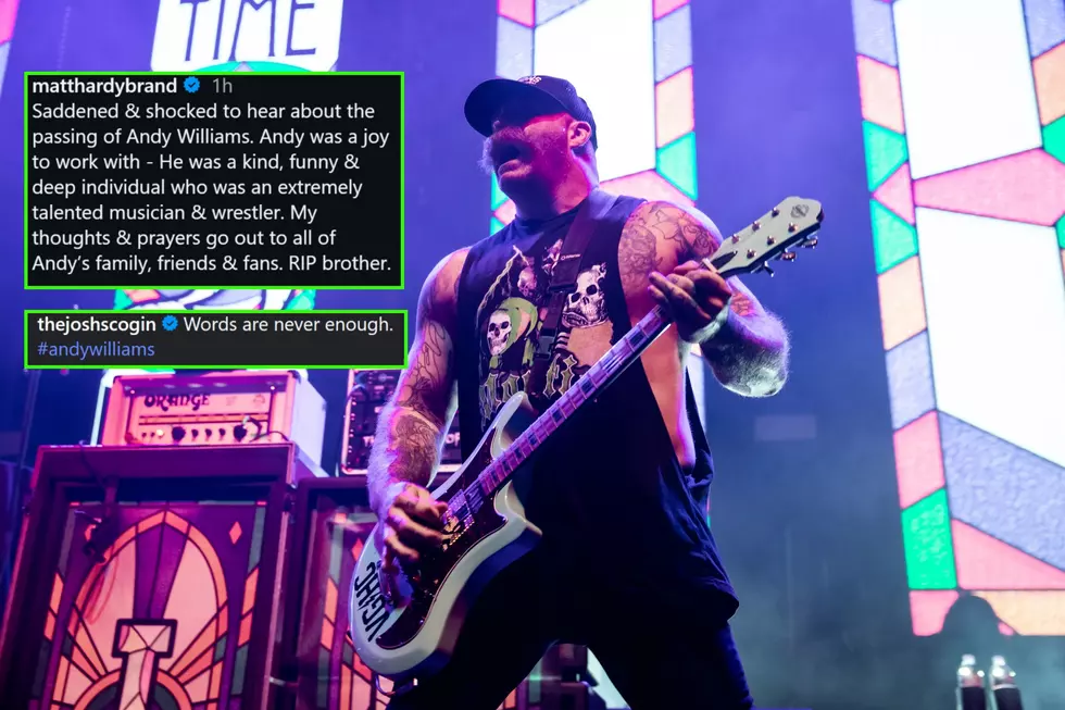 Rockers + Wrestlers Pay Tribute to Ex-Every Time I Die Guitarist Andy ‘The Butcher’ Williams