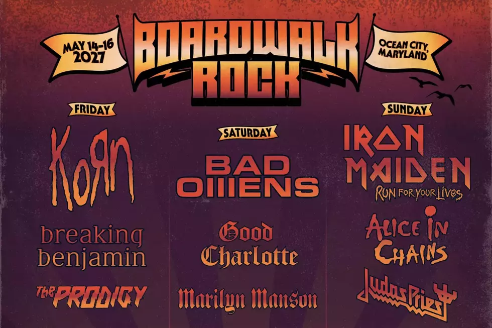 Boardwalk Rock Festival Returns for 2027 With Iron Maiden, Korn, Bad Omens + More