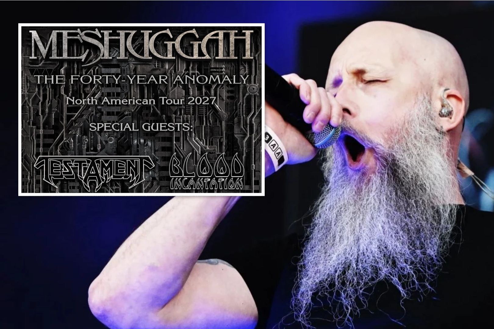 Meshuggah Announce 40th Anniversary Tour in 2027