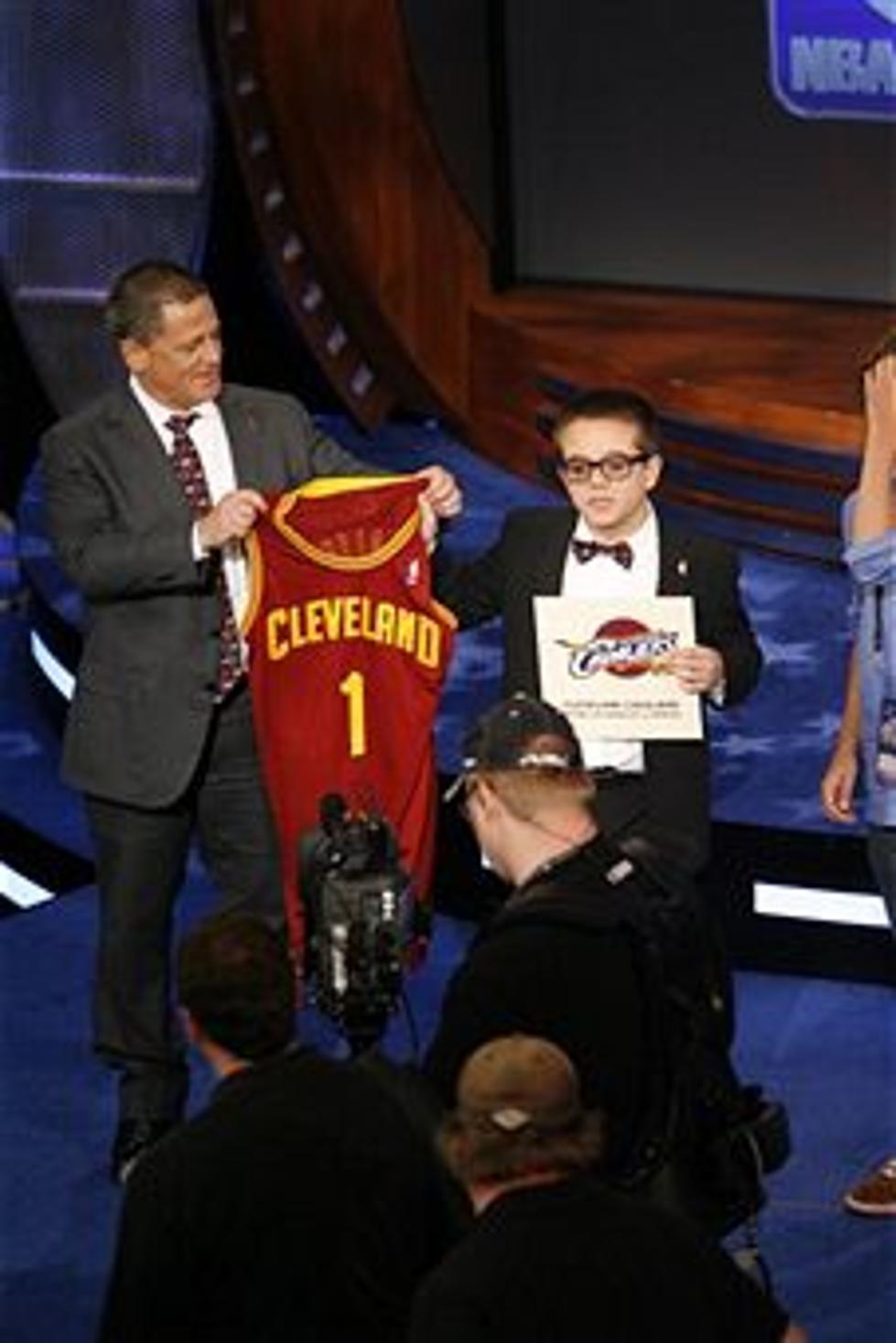 Cavs win lottery for first NBA pick