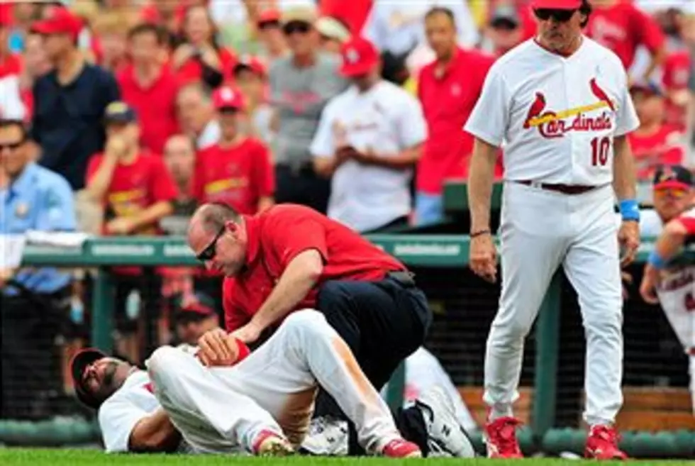 Tough Break:  Cards’ Pujols Out 4-6 Weeks