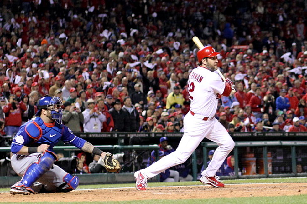 Cardinals Win Game 1 Over Rangers 3-2