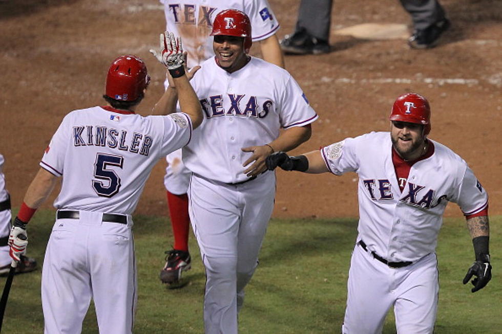 Rangers Even World Series, Blank Cardinals, 4-0