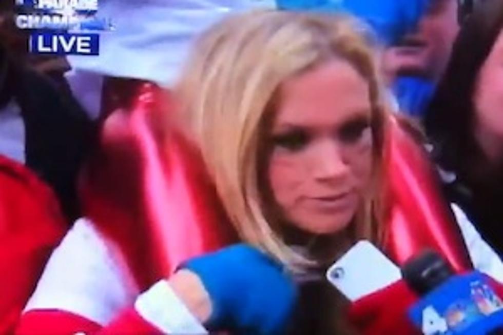 This Girl Ruins Super Bowl Win For Every Giants Fan In the World [VIDEO]