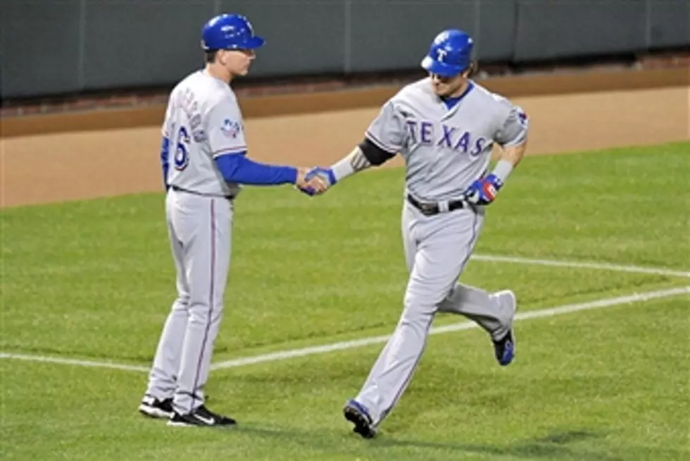 Rangers’ Hamilton Blasts Four Homers Against O’s