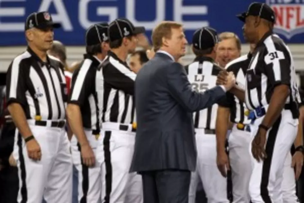 Roger Goodell Gets Involved In Locked Out Referee Negotiations