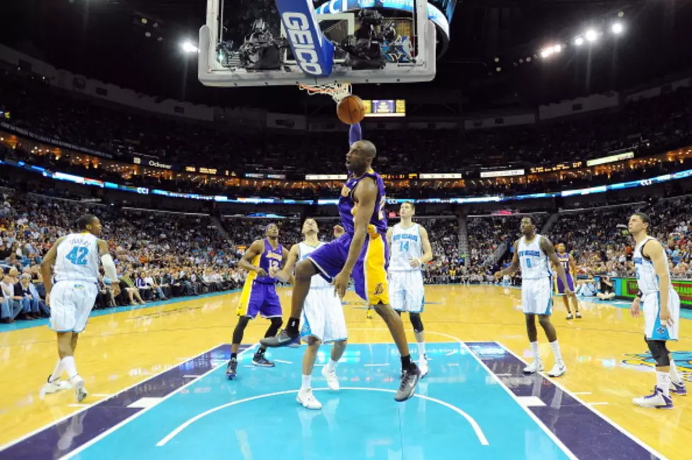 Hornets Crushed By Lakers, Kobe Surpasses 30,000