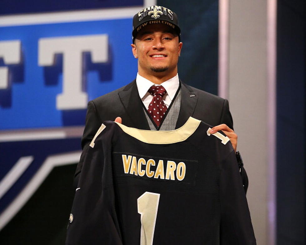 Saints Sign Rookie Kenny Vaccaro, Among Others