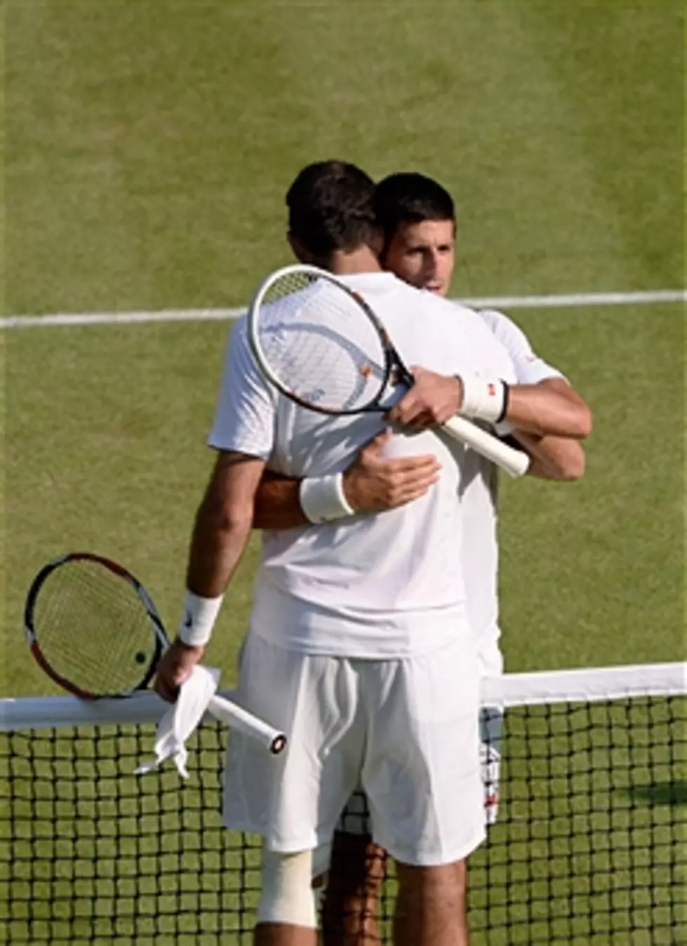 Djokovic Fights off del Potro to Reach WImbledon Final