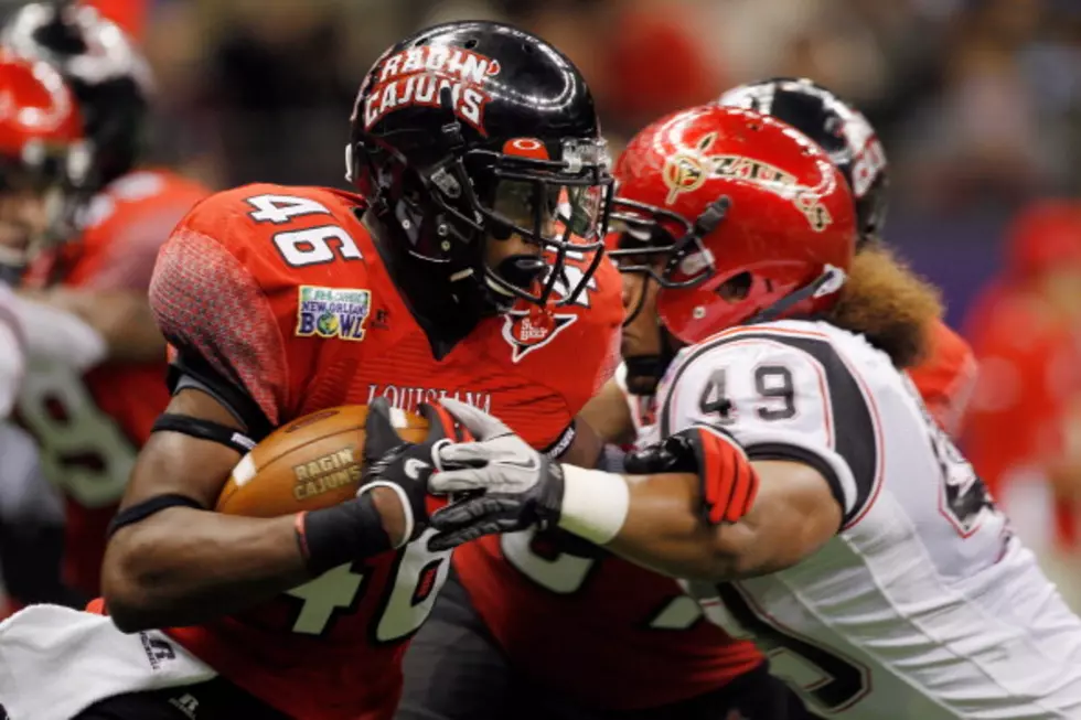 Former Cajuns RB Alonzo Harris Signs With Ravens Practice Squad