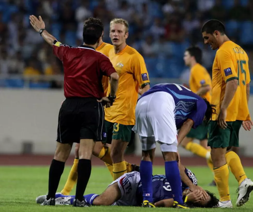 Soccer Ref Knocks Out Player, Penalizes Him With Red Card [Video]