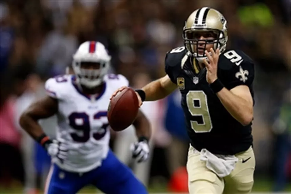 Brees&#8217; 5 TDs Lead Saints Past Bills, 35-17