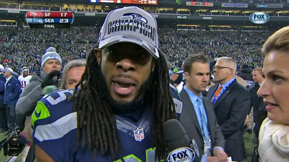 Seahawks CB Richard Sherman Goes Off In Postgame Interview [Video]