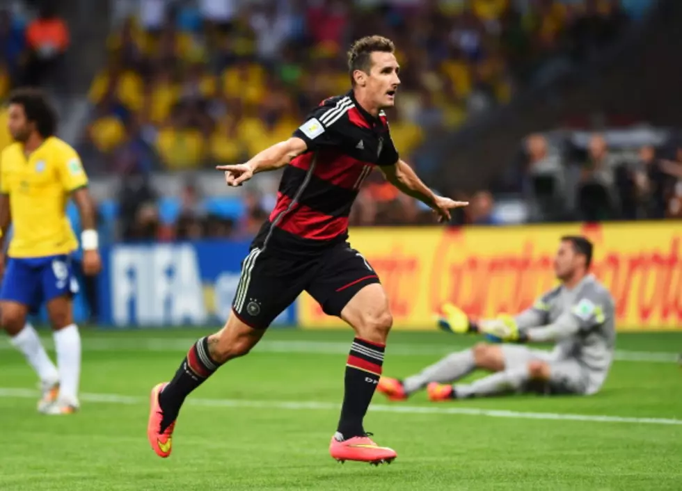 Klose Scores vs. Brazil To Set World Cup Record