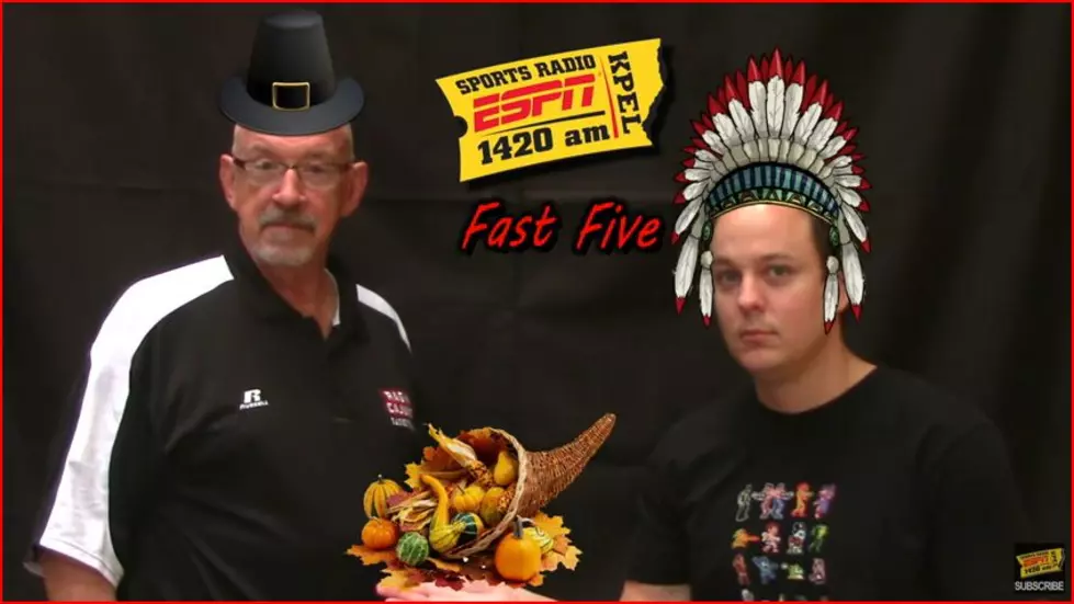 FAST FIVE: Thanksgiving Food, Fans, Jay’s Rap Audition [Video]