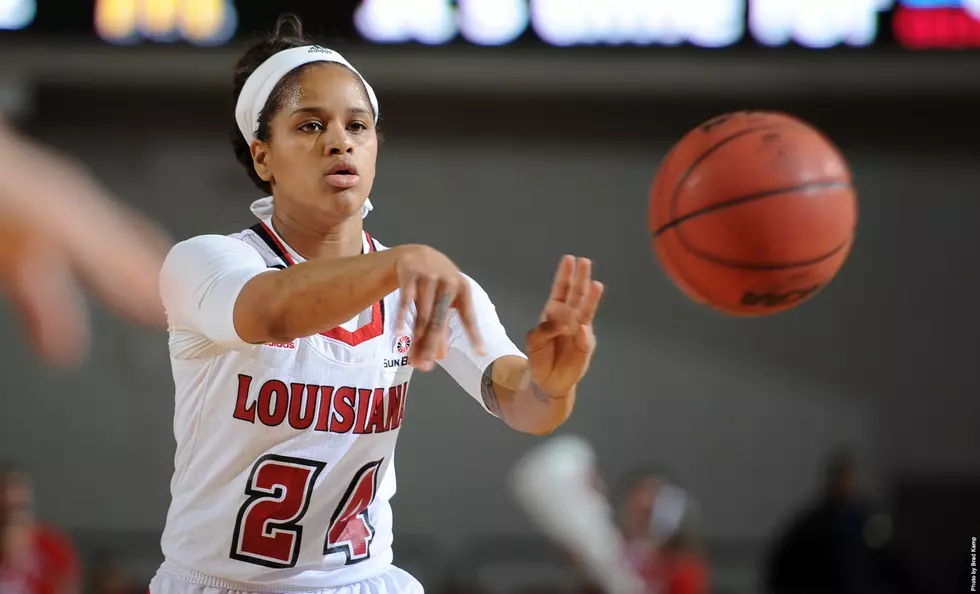 Keke Veal Movea Into Third Place On UL Women’s Basketball All-Time Scoring List