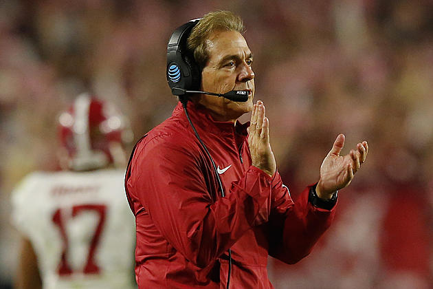 Nick Saban Does &#8220;The Wobble&#8221; In Recruit&#8217;s Home &#8211; VIDEO
