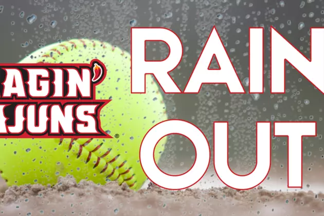 UL Softball Rained Out On Saturday