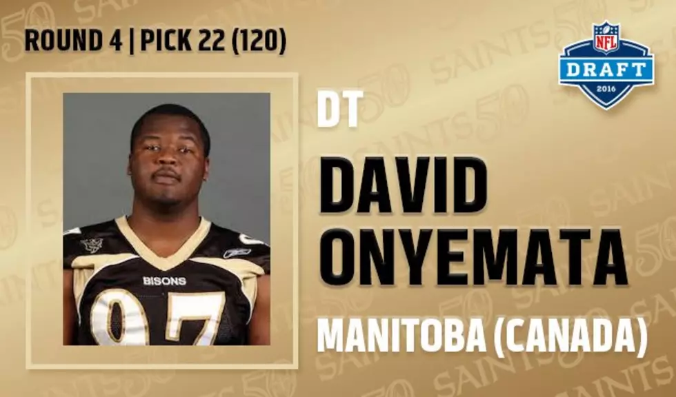 Saints Trade Up, Select DT David Onyemata 120th Overall [VIDEO]