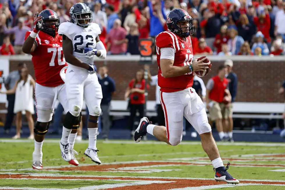 Ole Miss QB Kelly Out for Remainder of Season