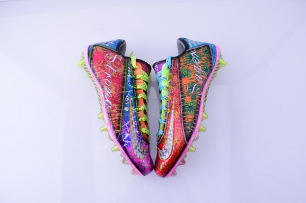 Beckham Fined $18K For Wearing Sager Strong Cleats For Charity