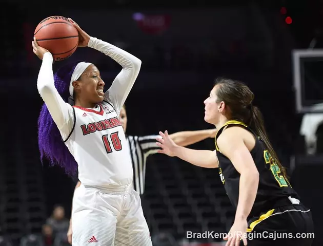 Cajuns&#8217; Swain Named LSWA Player of the Week