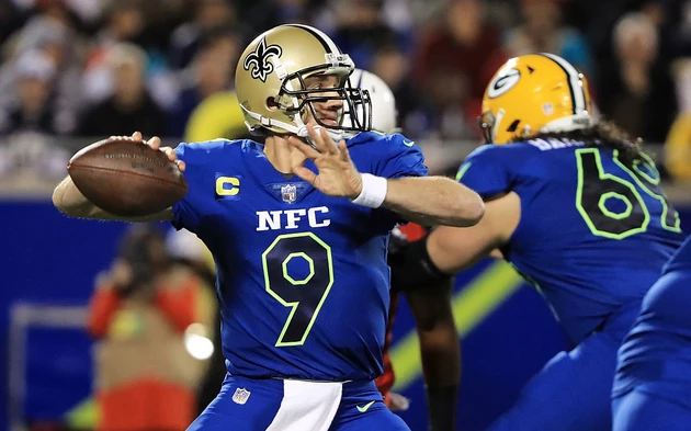 Drew Brees Throws TD &#038; INT In Loss At Pro Bowl