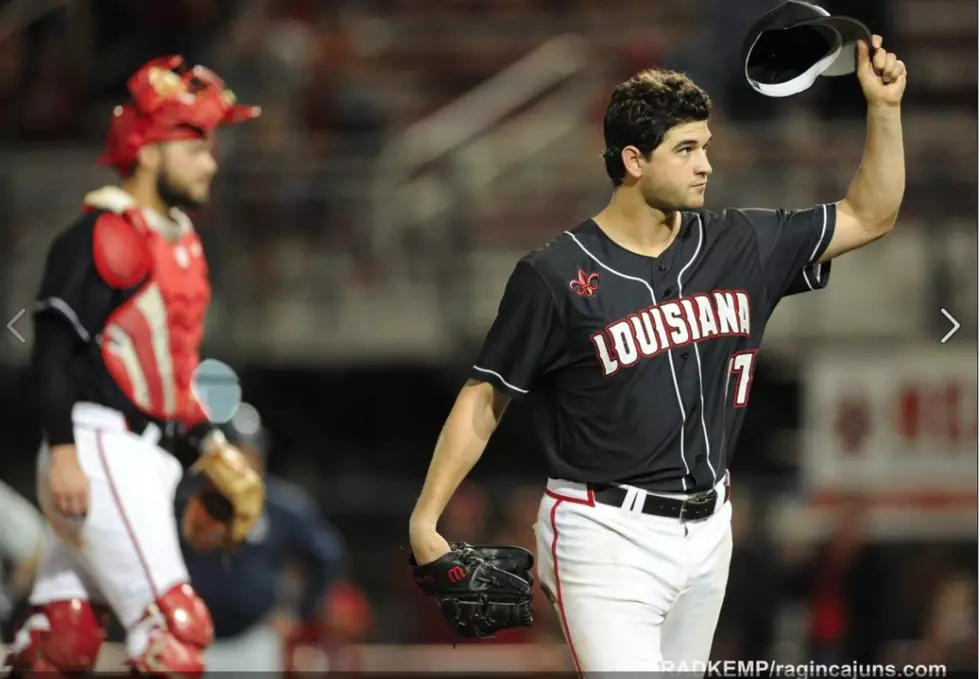 Leger Nearly Throws No Hitter, Cajuns Cruise To Victory [Video]