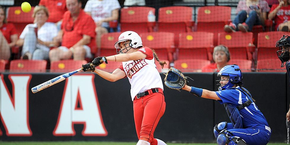 UL Softball Completes Series Sweep Of ULM