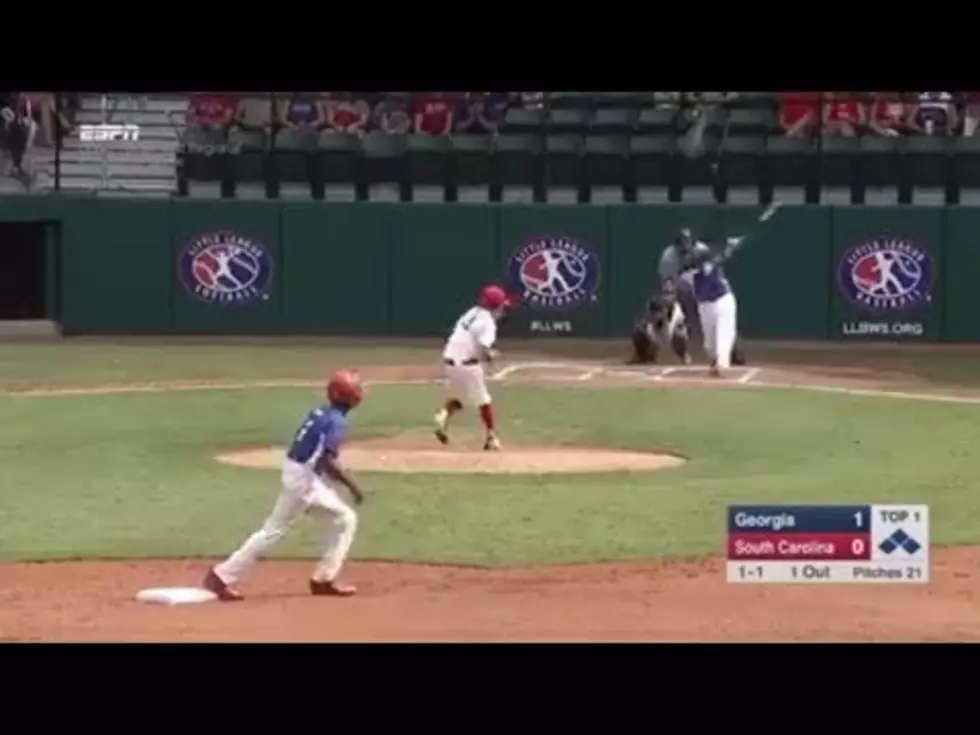 Little Leaguer Hits MONSTER Home Run (Video)