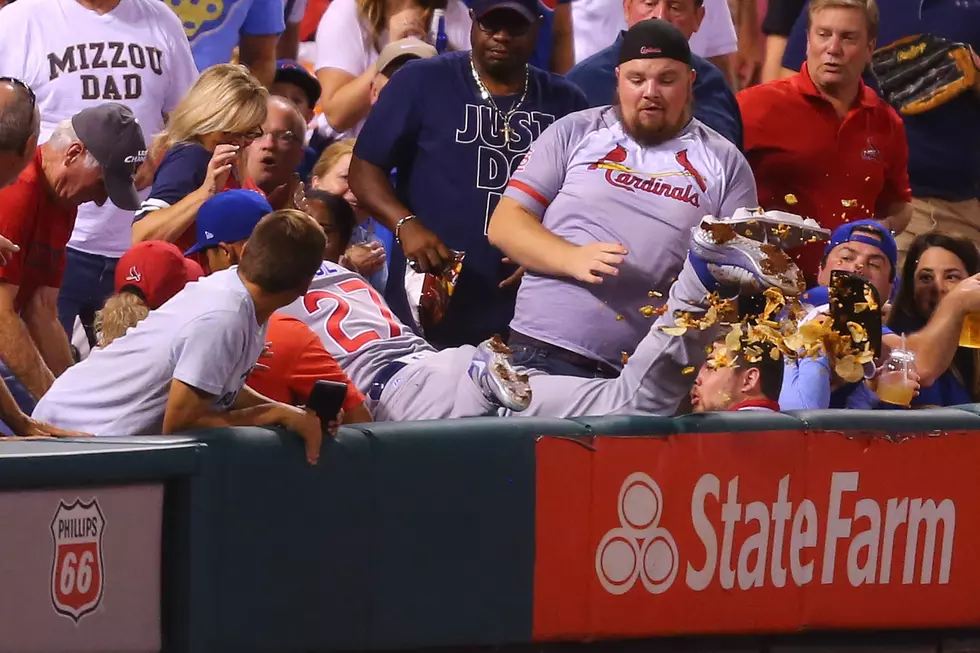 Cardinals Fan Gets His Nachos Destroyed By Addison Russell, Gets Served More – VIDEO