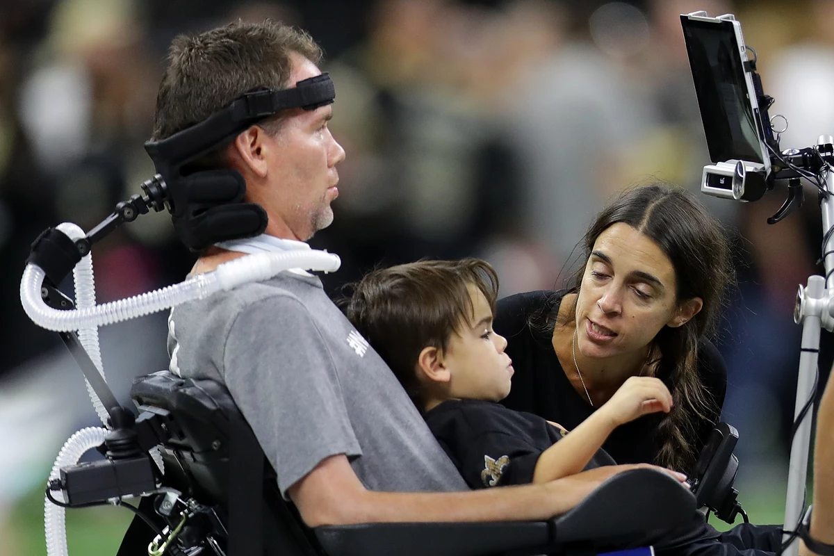 Former Saints Hero Steve Gleason and Family New Daughter