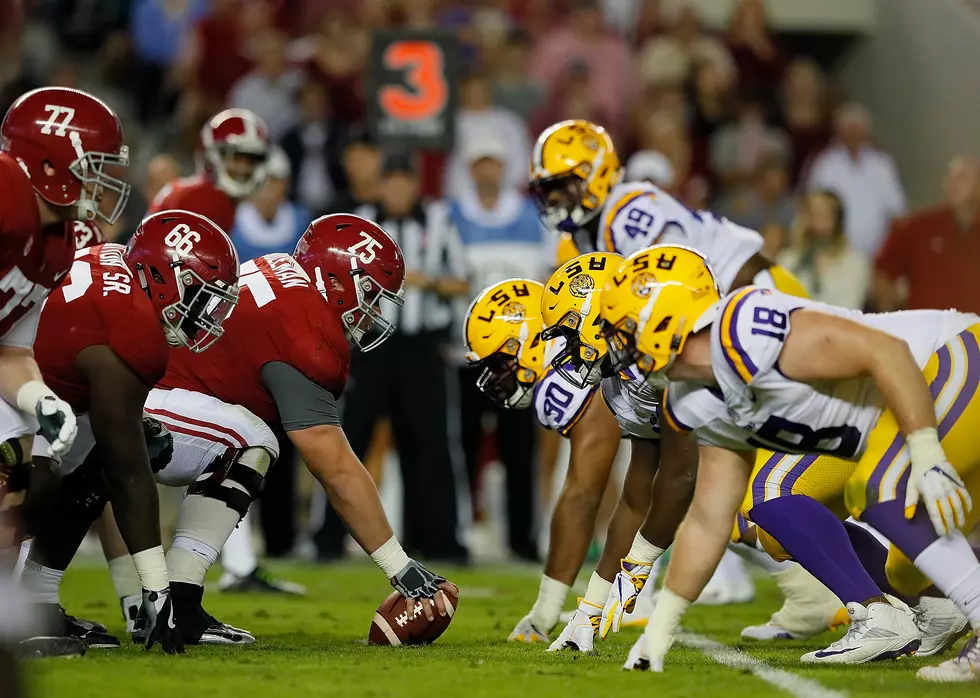 College Football AP Top 25 Poll Released, LSU Just Makes The Cut