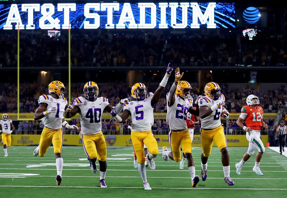 LSU Makes A Big Jump Up In Latest Top 25 Polls