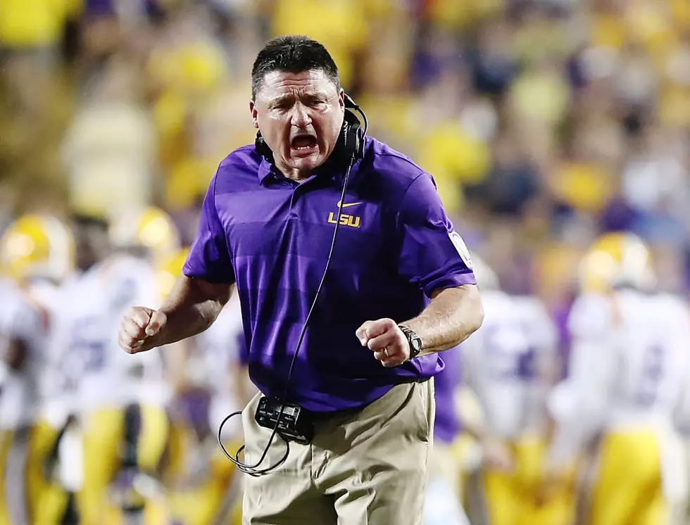 Watch: Baby Ed Orgeron Saying His Famous Line "Go Tigers"