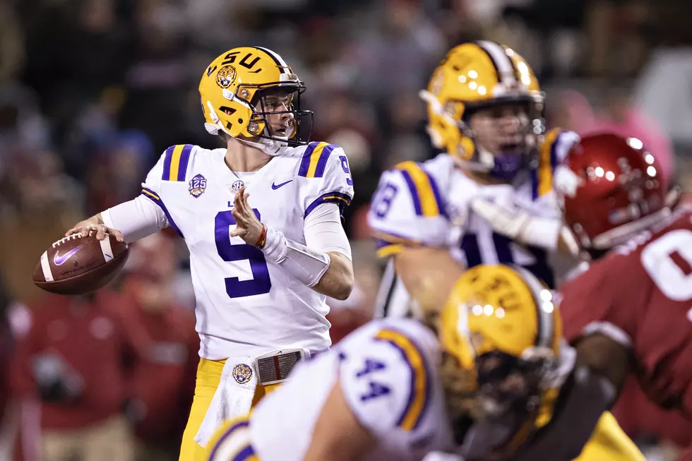 LSU's Joe Burrow Counselor At Manning Passing Academy