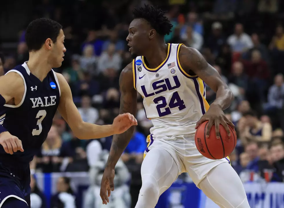 LSU Tops Yale To Advance Out Of 1st Round