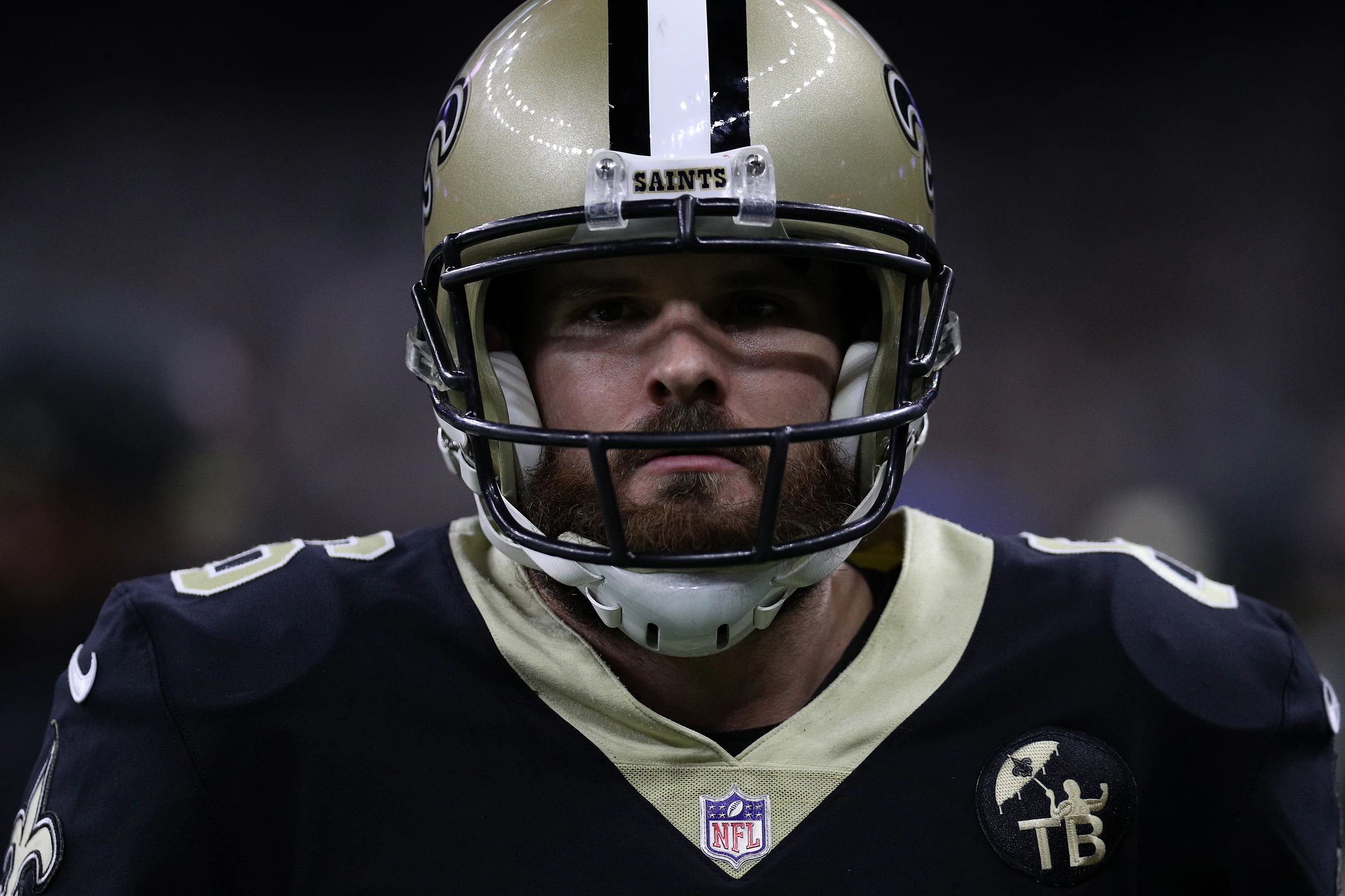 New Orleans Saints punter Thomas Morestead (6) punts the ball