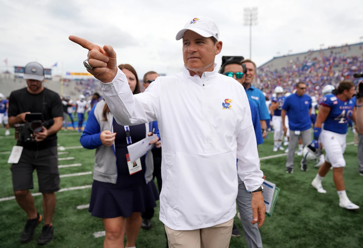 Les Miles Gets First Kansas FBS Win