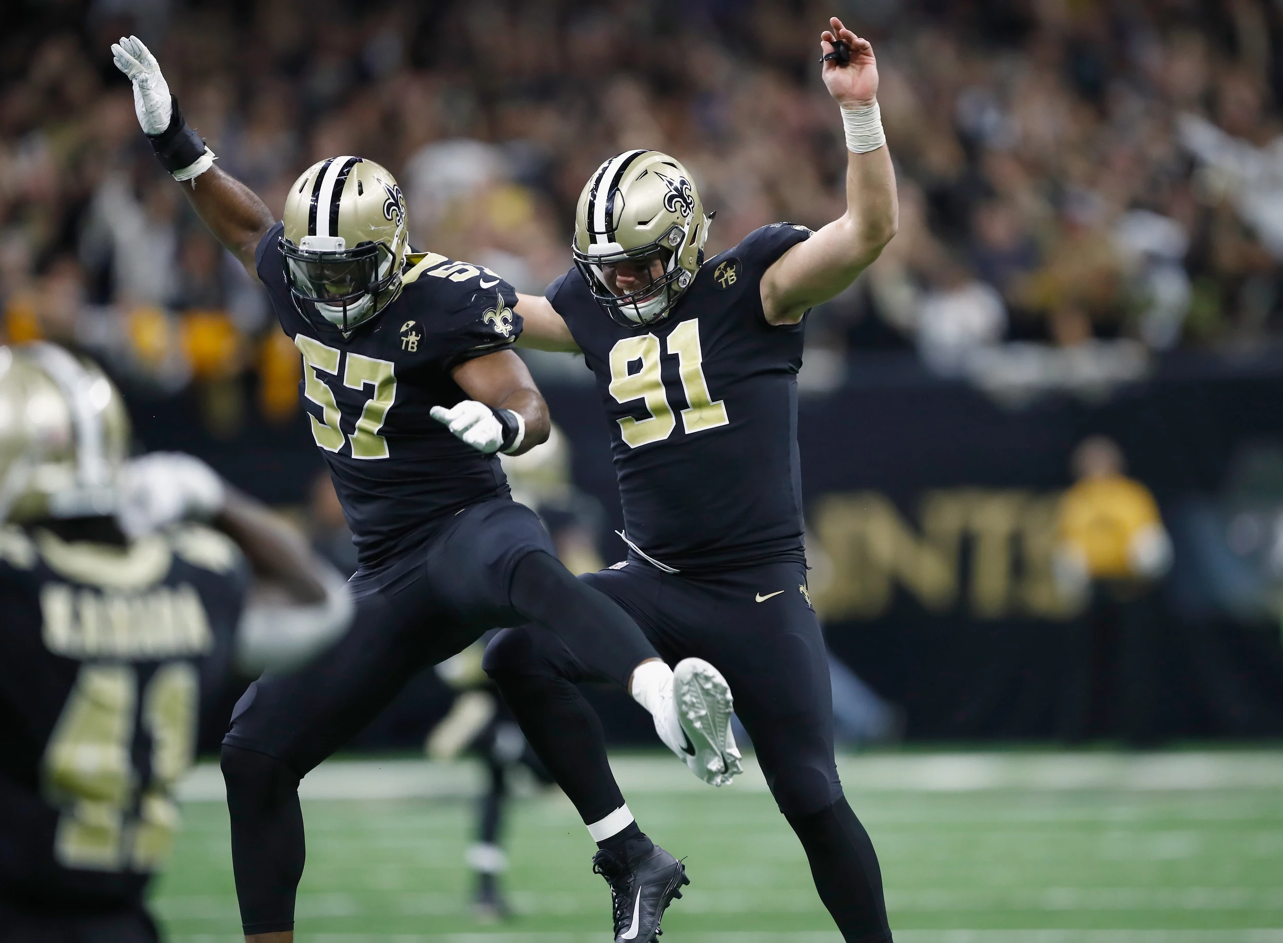 New Orleans Saints Going Black On Black 