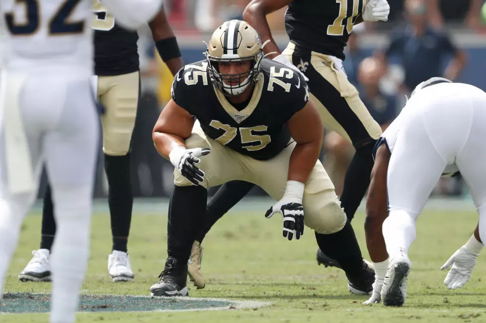 Saints OL Andrus Peat Missing Practice Time With Hand Injury
