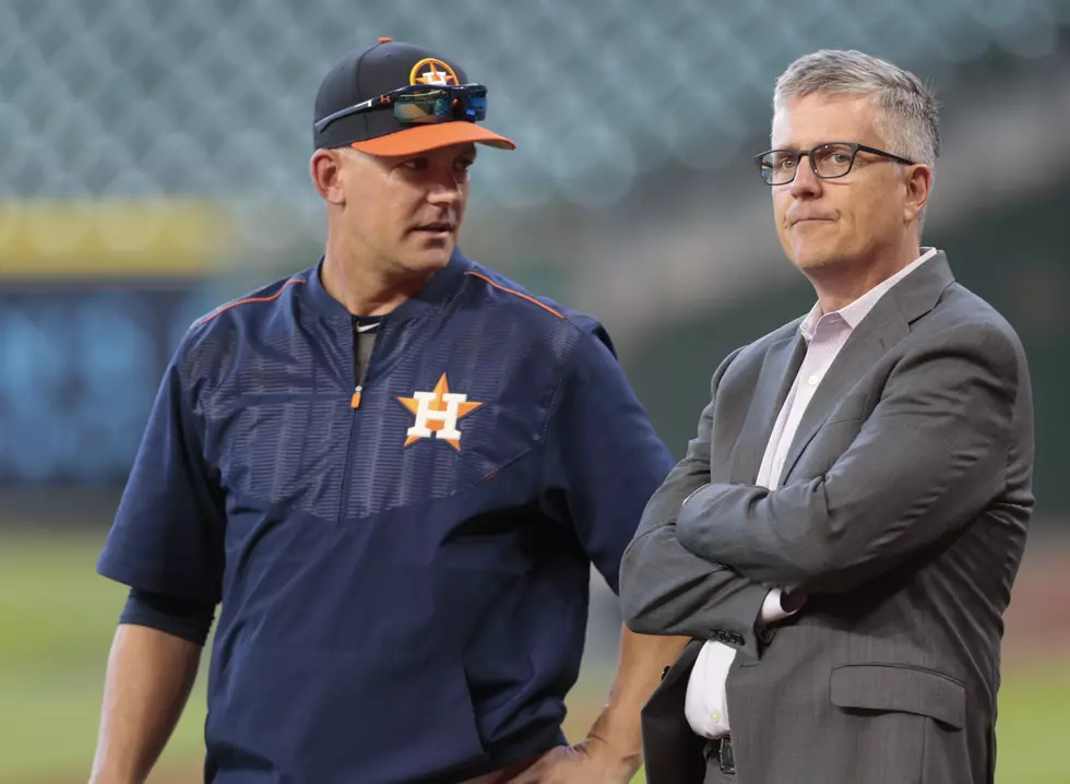 Astros Fire Manager Finch, GM Luhnow
